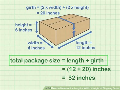 how to calculate box size